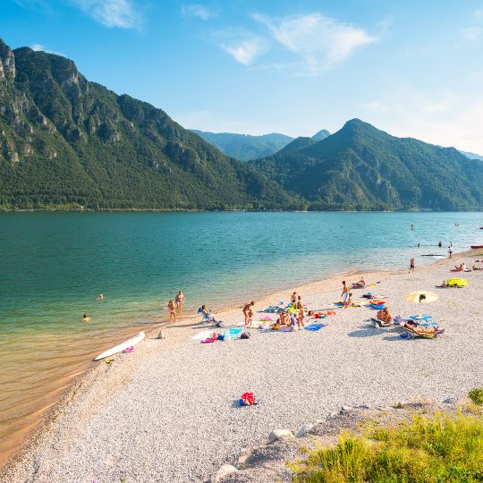 Paesaggio Lago d'Idro in Vallesabbia