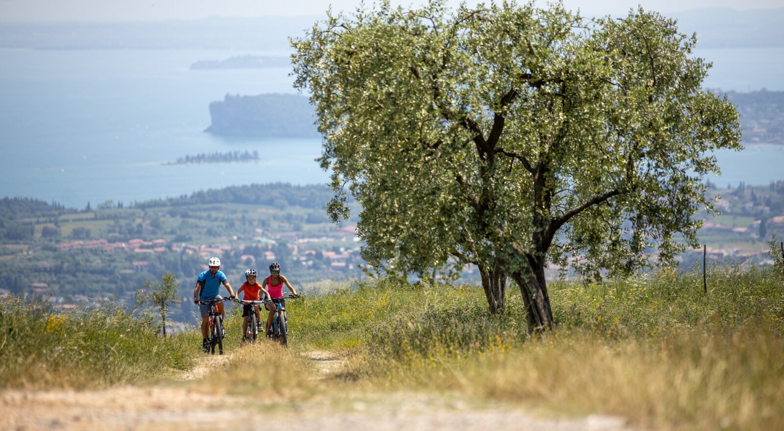 In bici sulle colline della Valtènesi, Lago di Garda